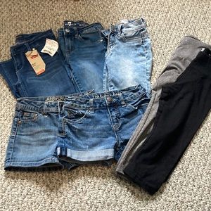 Girls Jeans/shorts/capris